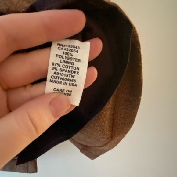 Anthropologie Tweed Strapless Shift Dress - Picture 7 of 7